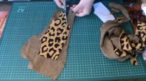 Комбинезон для куклы, строим выкройку, шьём - очень под