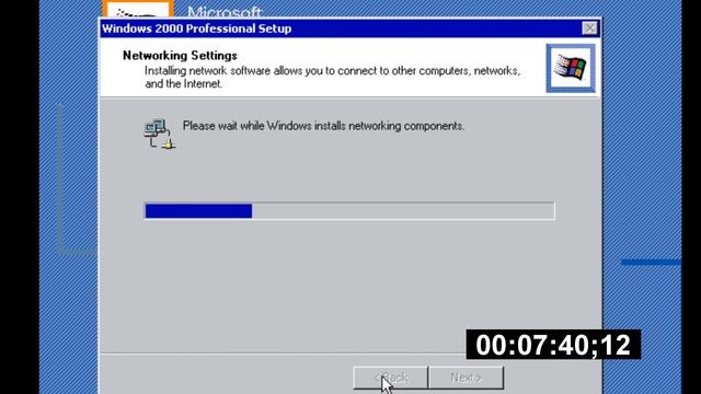 Installing Windows 2000 on VMWare смотреть онлайн