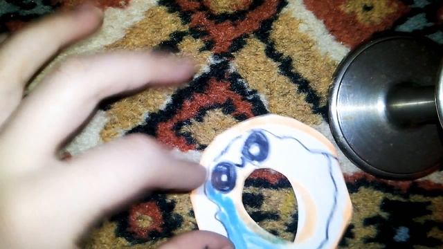 Как нарисовать пончик Kawaii