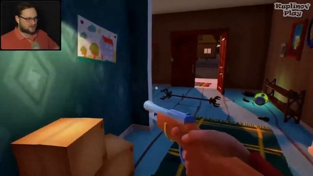 Смешные моменты с Куплиновом в игре Hello Neighbor Alpha 2 #4! смотреть онлайн