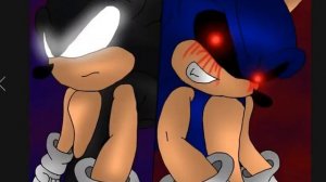 Дарк соник против соника exe под песню монстр
