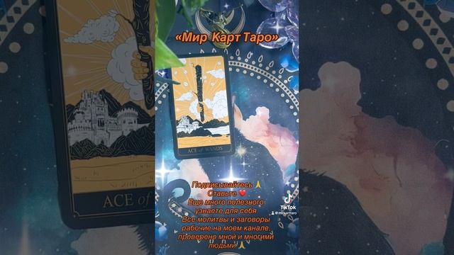 Расклад Таро. Карта дня на 13-Мая😍🙏🏼