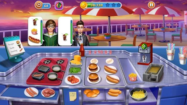 Игра Kitchen Craze-Master Chef Cooking Game часть седьмая смотреть онлайн