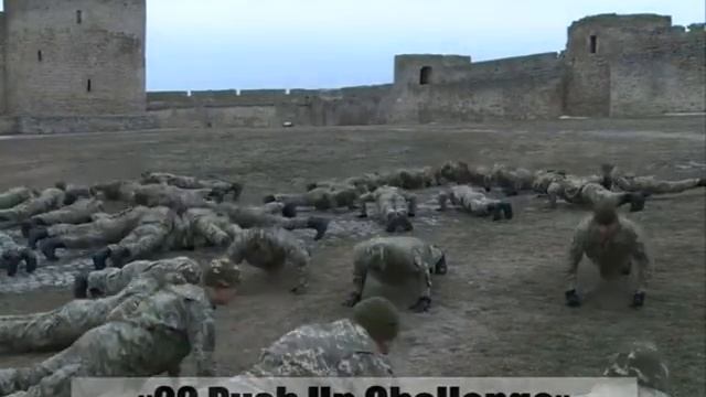 Пограничники отжались во дворе Белгород-Днестровской крепости смотреть онлайн