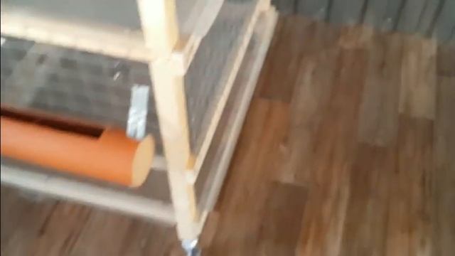 Делаем выгодные клетки. Клетки для бройлеров своими руками. Размеры. Варианты кормушек смотреть онлайн
