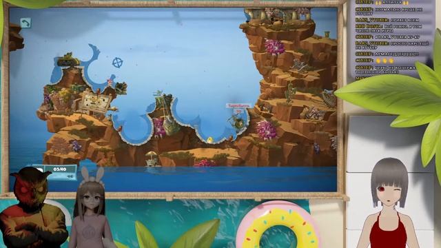 ДА НЕ БОМБИТ У НАС ! : Worms WMD - #RUVTFEST смотреть онлайн