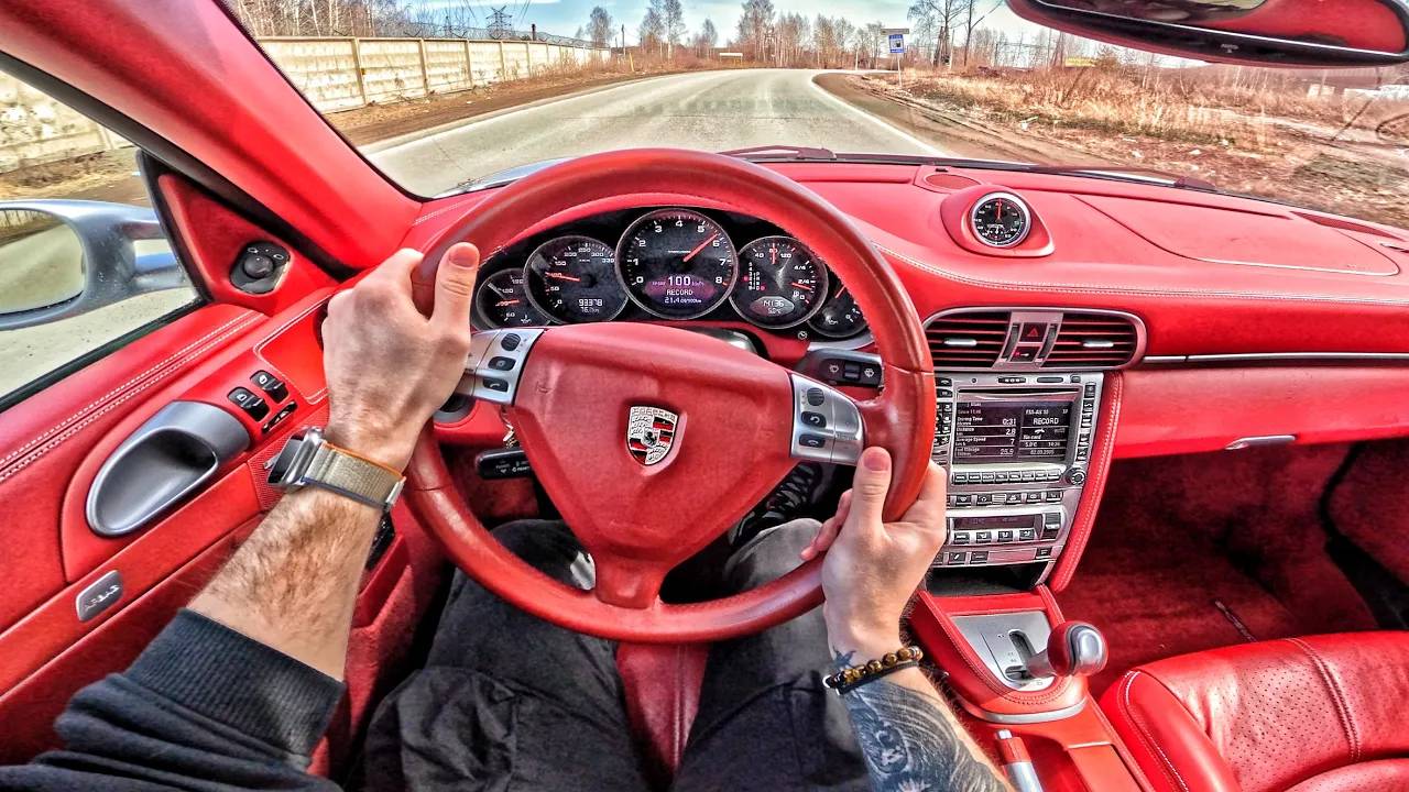 2008 Porsche 911 Carrera 4 - ТЕСТ-ДРАЙВ ОТ ПЕРВОГО ЛИЦА смотреть онлайн