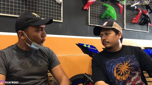 DOBOT MOTORWORKS - MAKE OVER MOTOSIKAL - kawasaki boleh jadi Bmw S1000RR - PART 1 смотреть онлайн