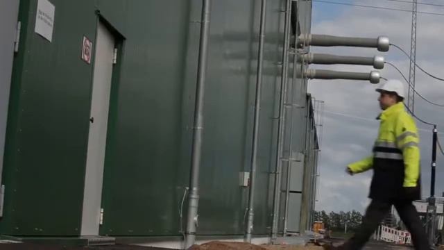 ABB HVDC Light connects German offshore windfarm with european electrical grid смотреть онлайн