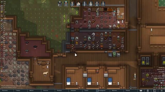 RIMWORLD GAMEPLAY ESPAÑOL || #10 || LA CANTERA смотреть онлайн