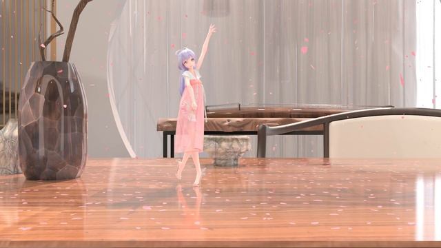MMD 洛天依，花月成双！ смотреть онлайн