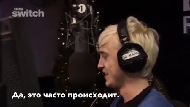 Том Фелтон,  первое интервью, на русском