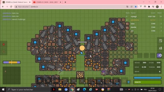 Wood Tower Challenge || Zombs.io смотреть онлайн