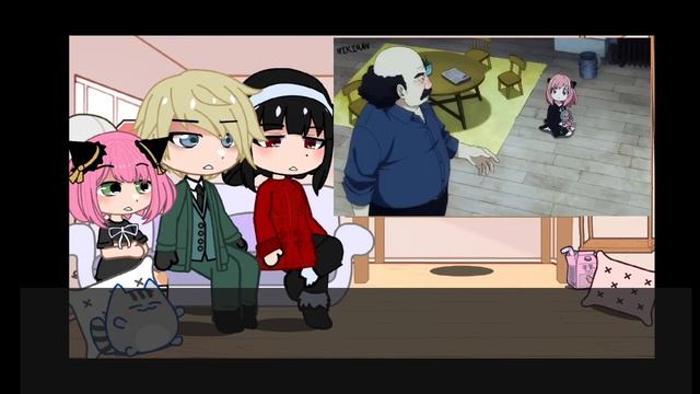 реакция семьи шпиона на переозвучку      1 часть//🌹💗