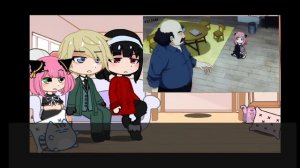 реакция семьи шпиона на переозвучку      1 часть//🌹💗