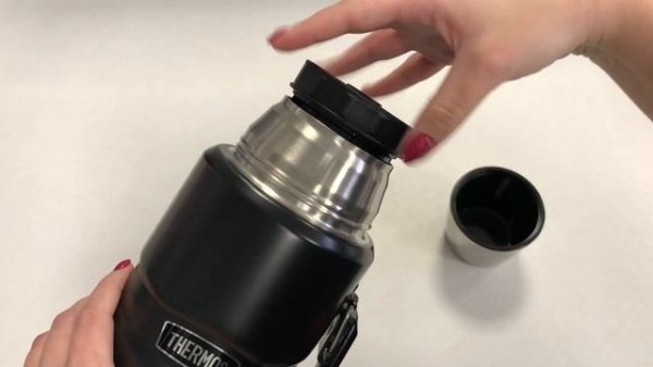 Термос для напитков THERMOS SK2020 Matte Black 2 л.