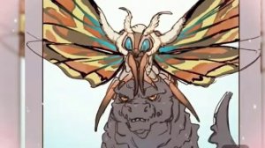 Godzilla x Mothra |•целовать•| Годзилла и Мотра любовь