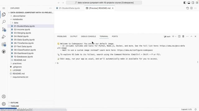 003. Running in Github Codespaces смотреть онлайн