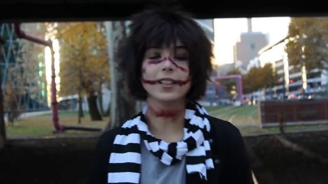 Крипипаста клип . Джефф и Лью