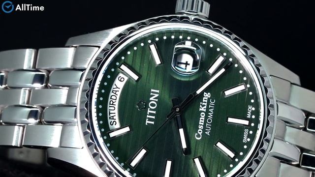 Обзор часов Titoni 797-S-697. Швейцарские механические наручные часы. AllTime