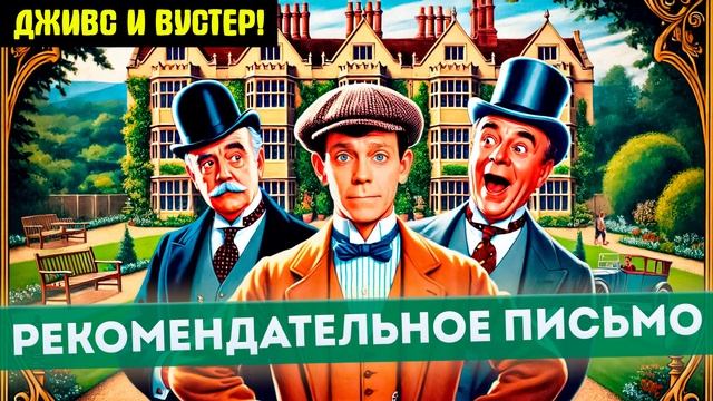 ДЖИВС и РЕКОМЕНДАТЕЛЬНОЕ ПИСЬМО (Юмор) | П.Г. Вудхаус | Аудиокнига