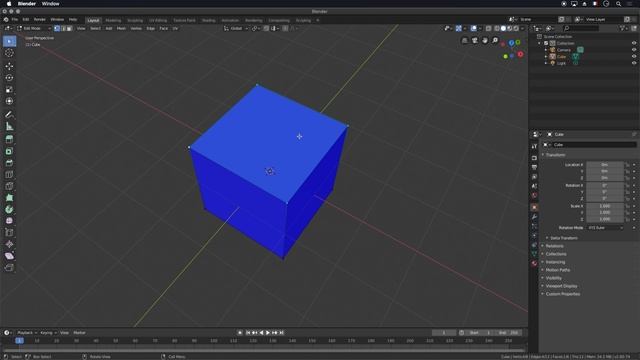 Face interne ou extérieure avec Blender 2.8 смотреть онлайн