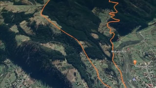 Вершини Ягідна та Ліснів з села Микуличин смотреть онлайн