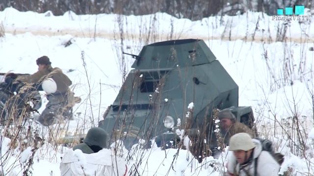 В полосе прорыва - пятый ежегодный фестиваль. Реконструкция сражения Январский гром. смотреть онлайн