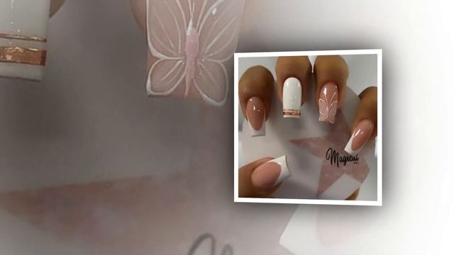 Французский маникюр Fransuzcha Manikyur French Manicure