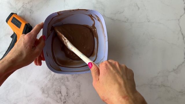 3. темперируем шоколад