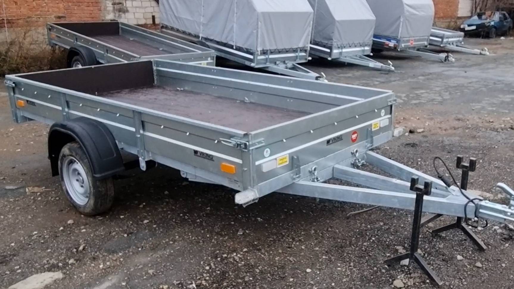 Ижевский прицеп Викинг V1530-03 в ИЖприцеп.РФ тел. (3412) 770-446, Ижевск, Салютовская 25А смотреть онлайн