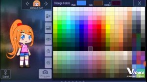 Сделал Годзиллу и Мотру в gacha club!