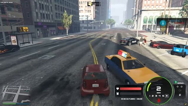GTA RP Meu primeiro dia na cidade life city смотреть онлайн