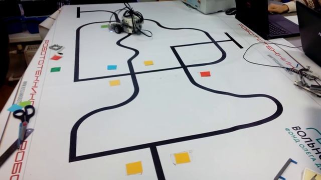 Подготовка к Робофест-2017, траектория