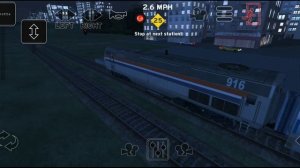 Играем в игру Train and rail yard simulator▶Поезда▶(Ехали 1 день😱?)▶долгая поездка.