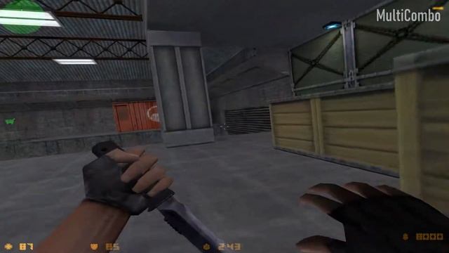 Counter-Strike 1.0 Beta - GamePlay Cs_assault (1440p60Fps)