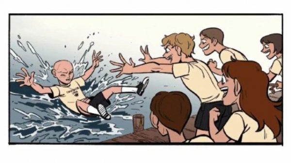 Вожатый Джейсон комикс на русском 1 часть Camp Counselor Jason comic