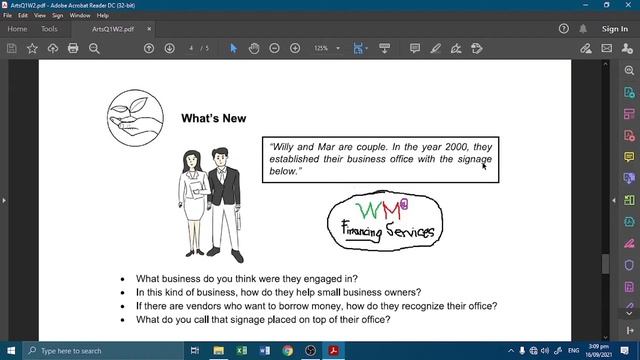 Art 6|Q1-Module 2|Elements And Principles Applied In Commercial Arts|Module Walkthru