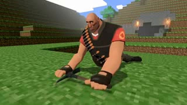 Приколы Minecraft Garry's mod And Team Fortress смотреть онлайн