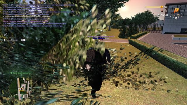 Батюшку избили менты в Radmir CRMP