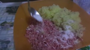Мясной Сочный Фарш с Кабачком для Приготовления Котлет, Пельменей, Мантов, Чебуреков...