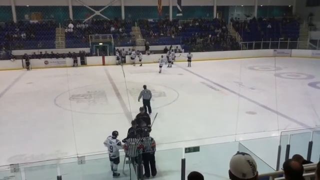 Sheffield steeldogs vs Basingstoke bison 2/2/14 end of the смотреть онлайн