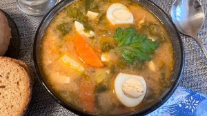 Зелёный борщ