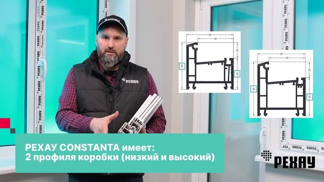 Окна РЕХАУ CONSTANTA | Преимущества и уникальность системы смотреть онлайн