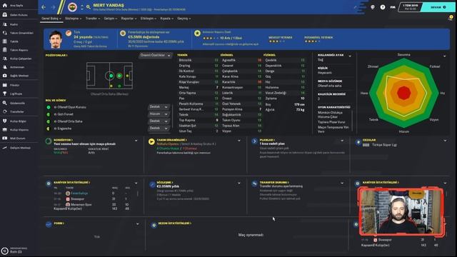 Football Manager 2020 Mert Hakan Yandaş | Fenerbahçe Transferi | смотреть онлайн