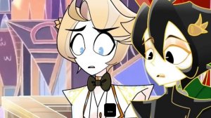 Чарли встречает своих дядей! Charlie’s uncles meet their niece | Hazbin Hotel | (fan made)