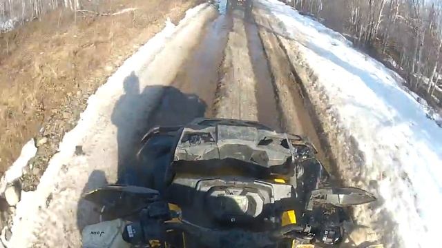 650 Xmr And 450 Kodiak From The Ridge Trail To The Firebreak