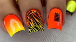 Делай так! ИДЕАЛЬНЫЙ ГРАДИЕНТ на ногтях! Яркий дизайн ногтей!
