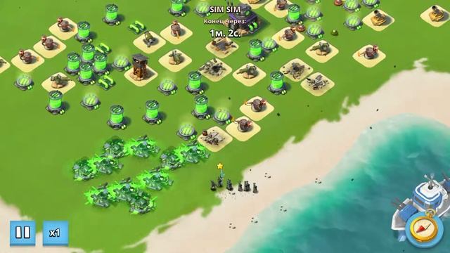 BOOM BEACH вулканический остров доктора ти смотреть онлайн