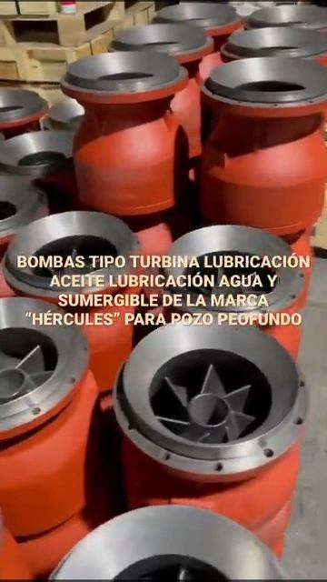 BOMBAS TIPO TURBINA LUBRICACIÓN AGUA, ACEITE Y SUMERGIBLE PARA POZO PROFUNDO смотреть онлайн
